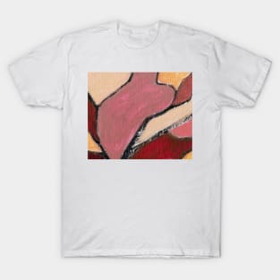 Artwork Oil Painting 2c7 Winery Daylily Pink T-Shirt